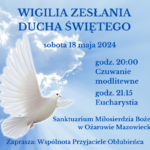 Wigilia Zesłania Ducha Świętego 2024 fb